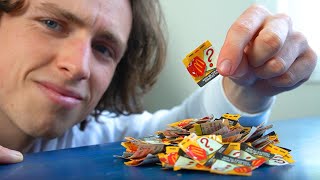 I Bought 100 McDonald's Monopoly Tickets (for science)