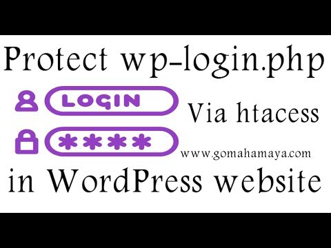 Protect wp-login.php file using htacess in your WordPress website