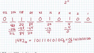 ECE 100 04 Decimal to Binary Example