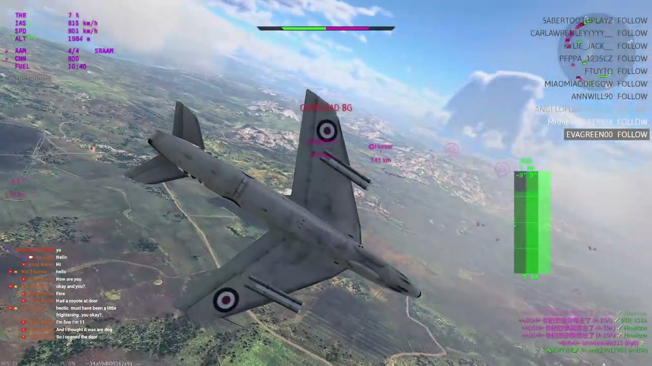 War Thunder Gameplay - Air Realistic Grinding 