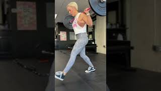 BB Walking Lunges