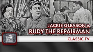 Rudy the Repairman: The Leaky Faucet | The Jackie Gleason Show (1952)
This hilarious Classic TV sketch from The Jackie Gleason Show (1952), features Jackie Gleason as one of his favorite characters, Rudy the Repairman, a self-assured but wildly inefficient handyman whose confidence far outweighs his competence. Gleason is joined by Art Carney and special guest vaudeville circuit performer, Jerry Bergen.
Called in to fix a household problem, Rudy quickly turns a simple repair job into escalating chaos.
Subscribe to Clown Jewels’ YouTube channel: https://www.youtube.com/@clownjewels
Follow Clown Jewels:
Official Website: https://clownjewels.com/
Facebook: https://ClownJewels.lnk.to/FacebookID
TikTok: https://ClownJewels.lnk.to/TikTokID
Instagram: https://ClownJewels.lnk.to/InstagramID
#jackiegleason #classictv #vintagetv Rudy the Repairman: The Leaky Faucet | The Jackie Gleason Show (1952)