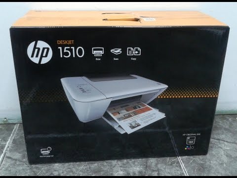 HP DeskJet 1510 All-in-One Printer Unboxing