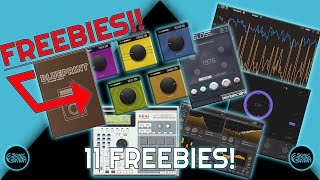 Great new FREEBIES to grab! 11 FREE plugins! Best deals!