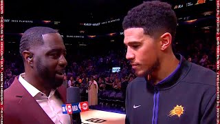 Devin Booker Talks Game 2 Win vs Clippers, Postgame Interview
