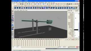 Maya Dynamics Tutorials - Creating Fire ball thoroughgoing by Using Spring Constrains
