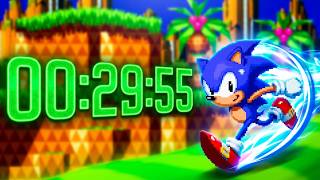 [00:29:55] Palm Tree Panic Act 1  -  Sonic CD In-Game Time (IGT) Speedrun [Android] screenshot 3