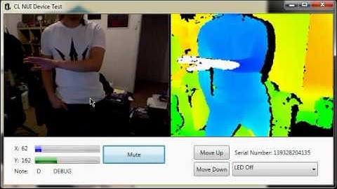 Kinect MIDI Controller (KMIDIC) - in C Major