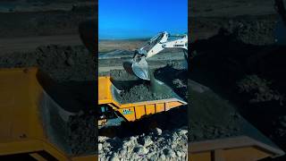 LIEBHERR Action Mining Video 💥 Dumper Loading - #shorts #trending #viral #youtubeshorts #driver #yt