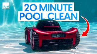 This AI Pool Robot Cleans Fast and Lasts Weeks | iGarden Pool Cleaner M1