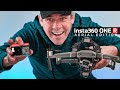 Flying the invisible 360 drone (footage) Insta360 ONE R Aerial Edition.