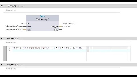 TIA portal SCL v14 new feature: REGION and 