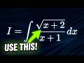 Integration of √(x + 2)/(x + 1) dx | Simplify &amp; Solve | Calculus 2