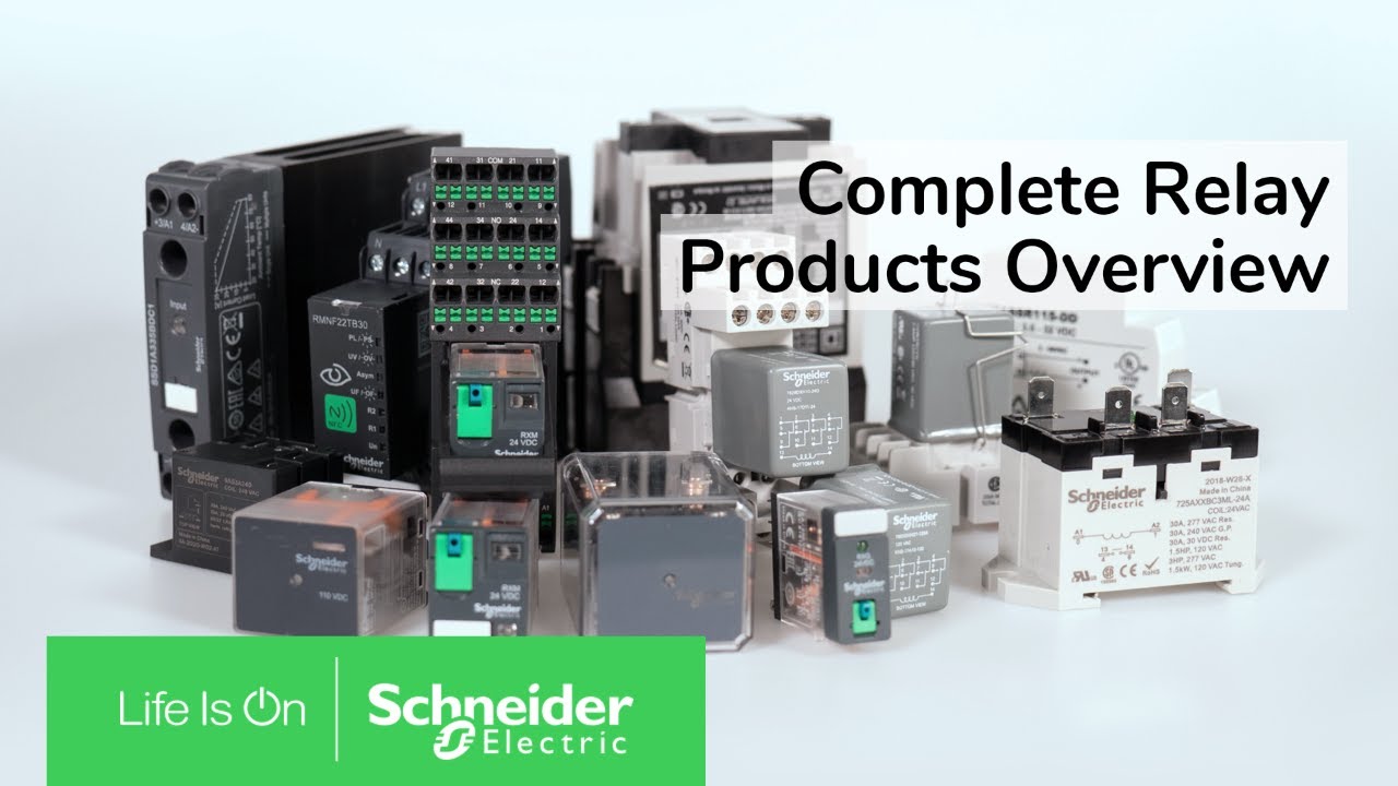 Schneider Electric Complete Relay offer