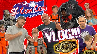SC Comicon 2022 Vlog Rowdy Ryder Reviews!!!