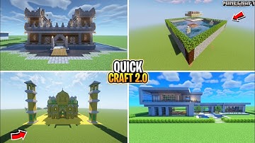 How to Build Epic Structure instant in MCPE || The Best Add-on to Build Anything in One Click 😱