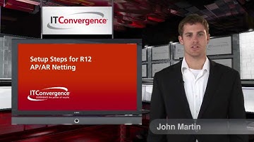 Setup Steps for Oracle R12 AP/AR Netting