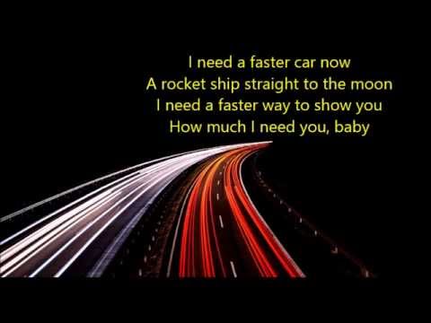 Keith Urban - Faster Car Lyrics 