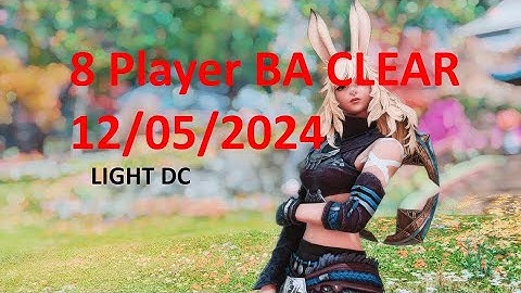 Final Fantasy XIV | Eureka Baldesion Arsenal 8 player Clear (12/05/2024)