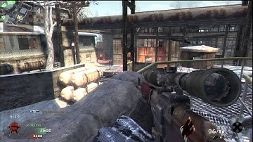 Call of Duty: Black Ops WMD 15-6 TDM Sniper Dragunov Variable Scope