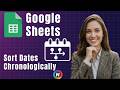 Cómo Ordenar Fechas en Orden Cronológico en Google Sheets 2026