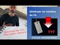 Comment diminuer un nombre de t