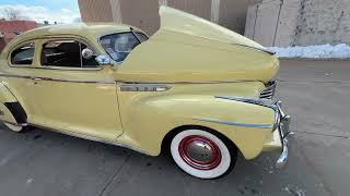 41 Buick Sedanette running