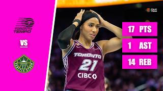 Isabelle Harrison – 17 Punkte, 14 Rebounds, 1 Assist gegen Storm – 2026 WNBA