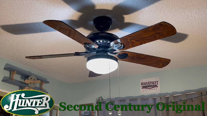 From the Archives: 52" Hunter 2nd Century Original Ceiling Fan (99195 Control + 99199 Receiver)