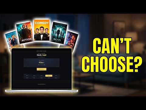 Movie Night Picker — Randomly Choose What to Watch | Google Sheets Template