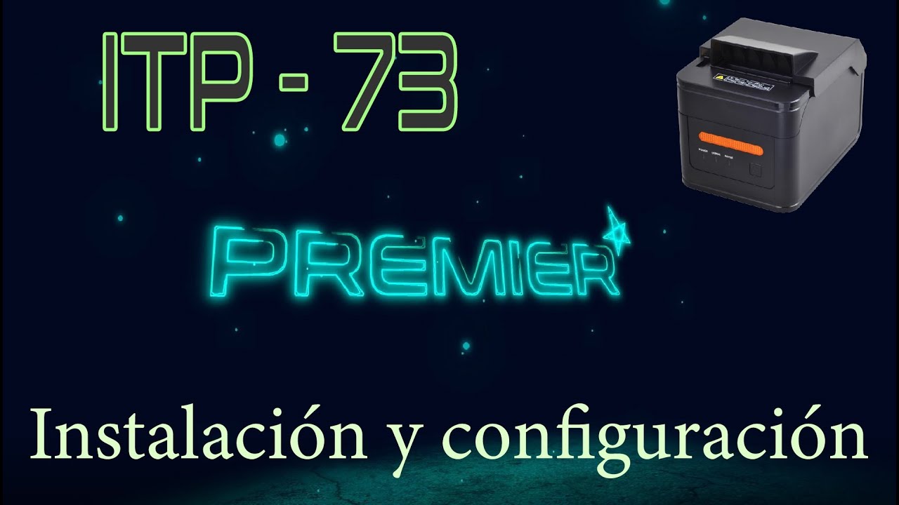 Instalación Drivers Impresora de Tickets || ITP 73 PREMIER - YouTube