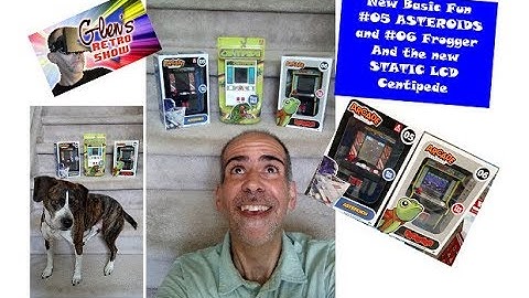 Static Centipede, #5 Asteroids and #6 Frogger Review (The Bridge Direct)