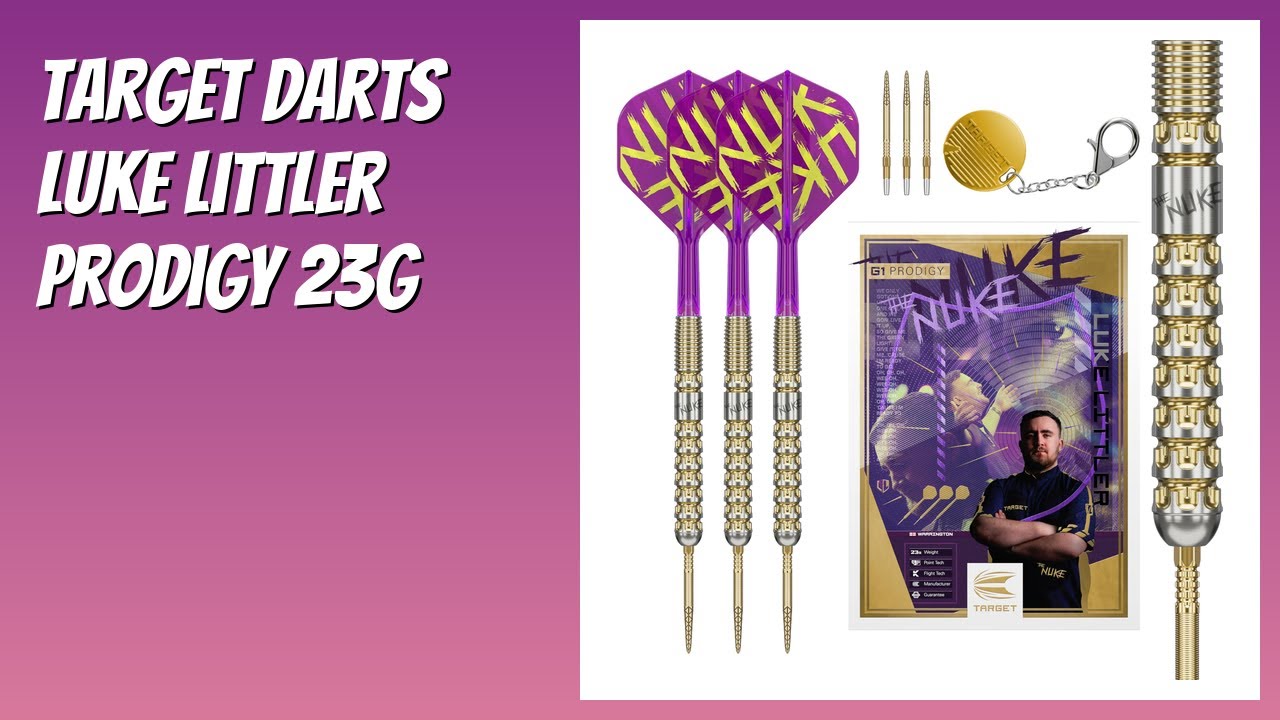 BEWERTUNG (2026): Target Darts Luke Littler Prodigy 23G. Infos - YouTube
