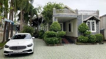 Bán biệt thự vườn đẹp mê ở Gò Công, Tiền Giang mặt tiền QL50