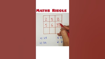 Maths riddle | riddles | puzzle | IQ question | #trending#mathshorts