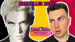 LET’S REACT TO BELGIUM’S ENTRY FOR EUROVISION 2024 | MUSTII - BEFORE THE PARTY’S OVER