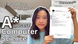 How to ace your IGCSE Computer Science (in Burmese) | Tips and tricks, resources