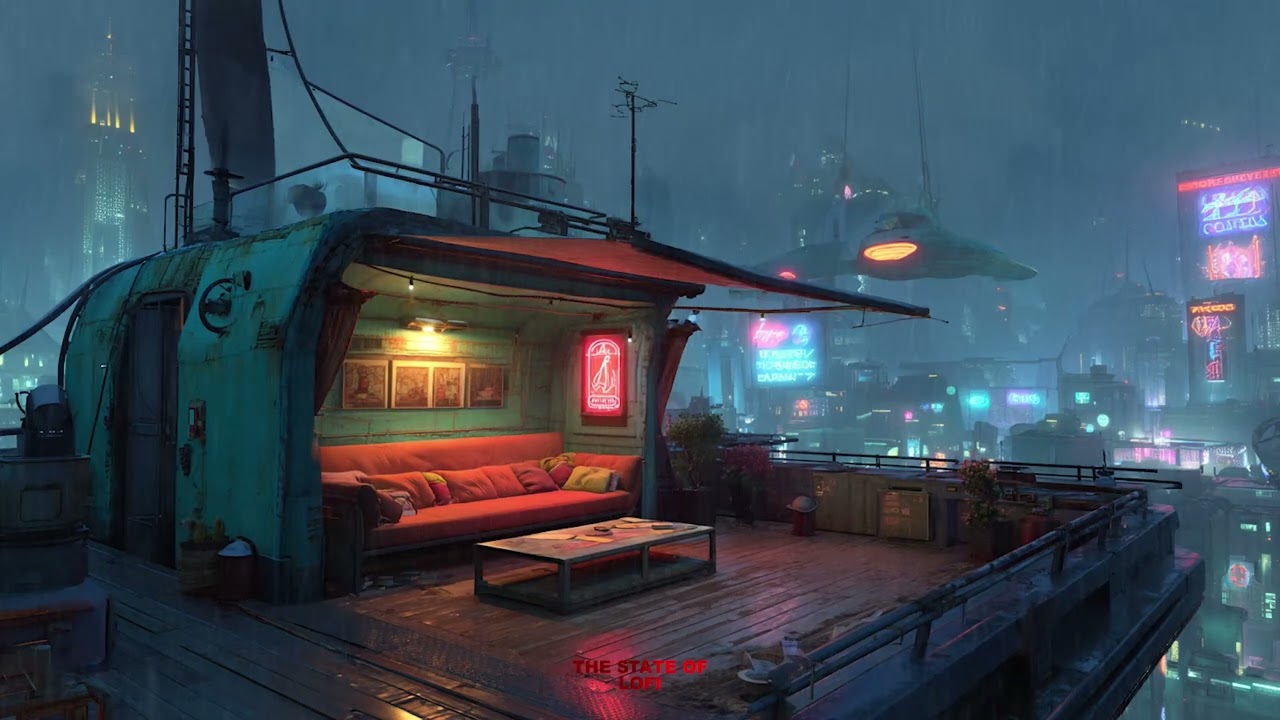 90's Lofi Chill ☕️ Study Music Lofi Rain Chillhop Beats ☔️ Lofi Rain Playlist to relax, deep focus