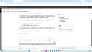 Uploading an Assignment in Blackboard Ultra