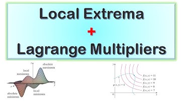 Local Extrema | Functions of several variables + Lagrange Multipliers