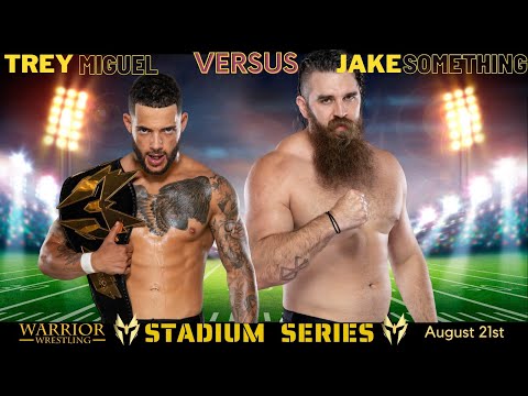 Warrior Wrestling Ringside Films - Trey Miguel vs Jake Something - Stadium Series 2021