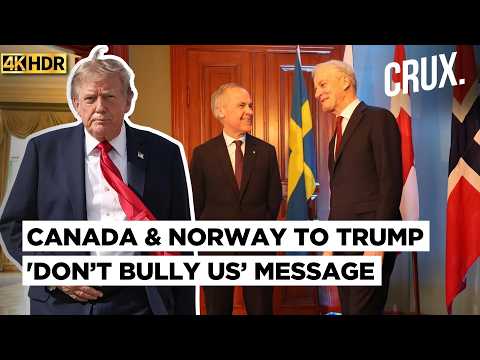 Trump ‘Bully’ Remark Draws Joint Canada-Norway Response as Carney Backs Stronger Ties |4K