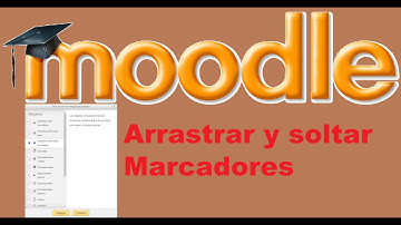 Arrastrar y soltar marcadores: Actividad Cuestionario Moodle