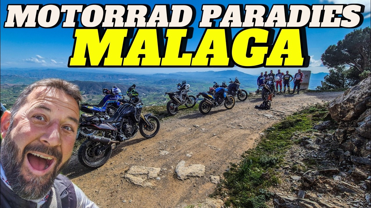 Motorrad Paradies Malaga Spanien // Enduro und Reiseenduro Touren