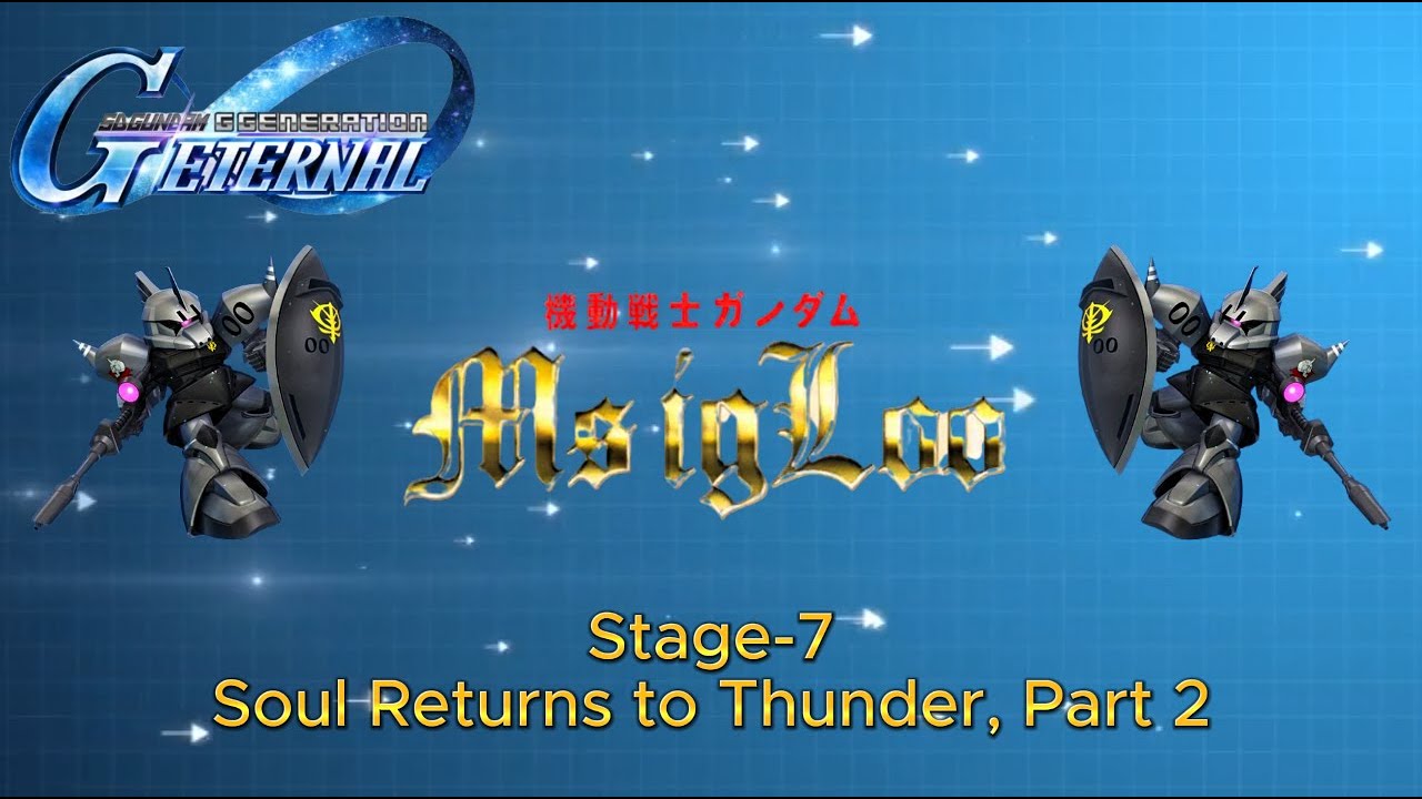 SD Gundam G Generation Eternal Event 24 Stage-7 Soul Returns to Thunder, Part 2