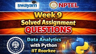 NPTEL Data Analytics with Python week9 Assignment Answers