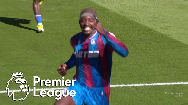 Jean-Philippe Mateta BLASTS Crystal Palace 1-0 ahead of Brighton | Premier League | NBC Sports