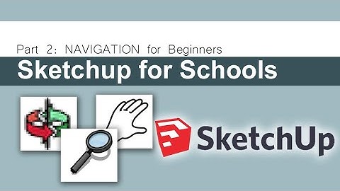 Sketchup for Schools Pt2: Navigation for Beginners