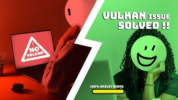 How I solved VULKAN issue in AMD laptop/notebook with Nvidia Graphics