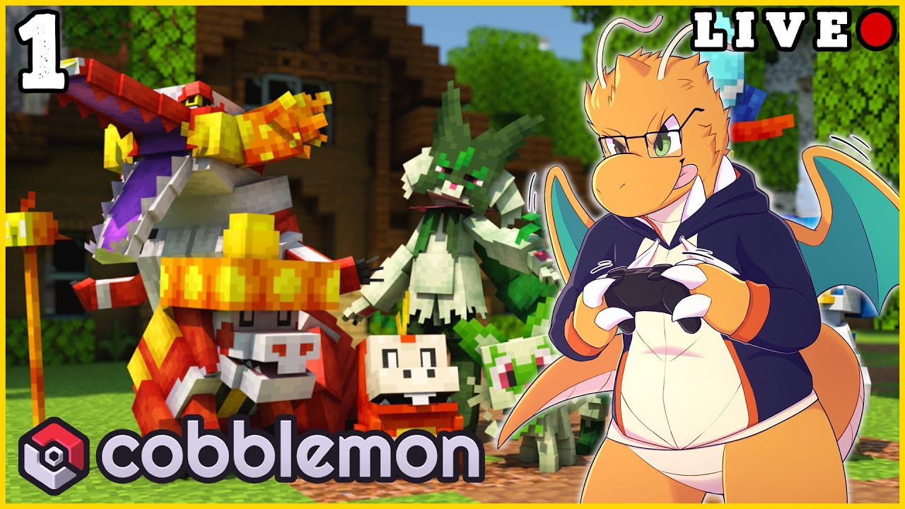 LIVE | We Are Playing Cobblemon For The First Time! | 12hr Cobblemon ...